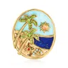 Ross-simons Multi-gemstone Beach Ring In 18kt Gold Over Sterling In Multi
