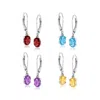 Ross-simons Multi-gemstone Jewelry Set: 4 Pairs Of Drop Earrings In Sterling Silver In Purple