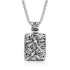 Ross-simons Sterling Silver Bali-style Dragonfly Pendant Necklace In Multi