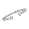 Ross-simons Sterling Silver Ball Cuff Bracelet In Silver