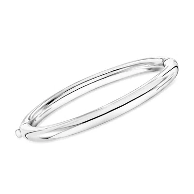Ross-simons Sterling Silver Bangle Bracelet In Multi