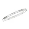 Ross-simons Sterling Silver Bangle Bracelet In Multi