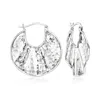 Ross-simons Sterling Silver Hammered Hoop Earrings