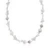 Ross-simons Sterling Silver Sea Life Link Necklace In Multi