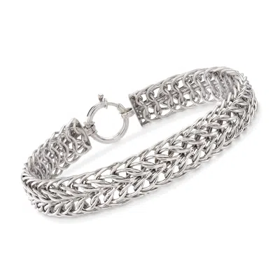 Ross-simons Sterling Silver Sedusa-link Bracelet In Multi