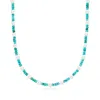 Ross-simons Turquoise Bead And 6-6.5mm Cultured Pearl Necklace With Sterling Silver In Multi