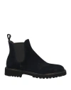Rossano Bisconti Man Ankle Boots Midnight Blue Size 11 Leather