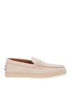 ROSSANO BISCONTI ROSSANO BISCONTI MAN ESPADRILLES LIGHT GREY SIZE 10 LEATHER
