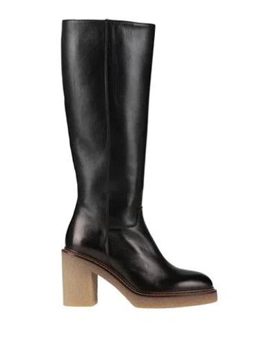Rossano Bisconti Woman Boot Black Size 7 Leather