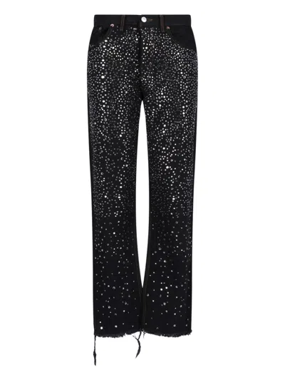 Rossano Perini X Levi's Straight Jeans In Black  