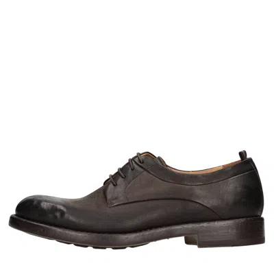 Rossi Flat Shoes In Marrone Marroni