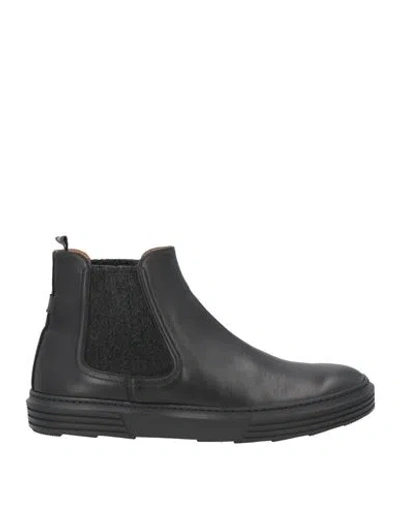 Rossi Man Ankle Boots Black Size 7 Leather