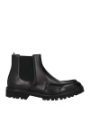 ROSSI ROSSI MAN ANKLE BOOTS BLACK SIZE 9 LEATHER