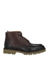 ROSSI ROSSI MAN ANKLE BOOTS BROWN SIZE 9 LEATHER