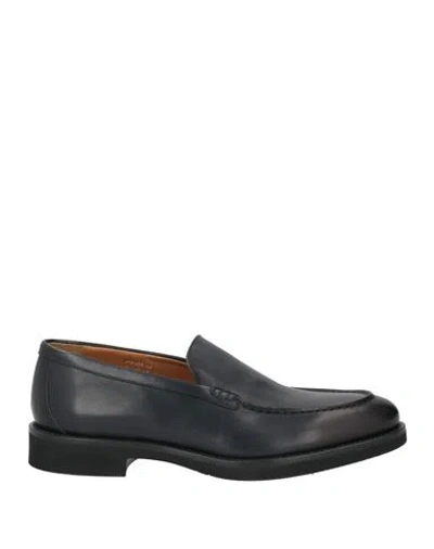 Rossi Man Loafers Black Size 8 Leather