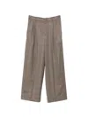 Rossi Nevin Check-pattern Wide-leg Trousers In Multi