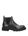 Rossi Shoes Man Ankle Boots Black Size 7 Calfskin
