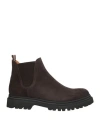 Rossi Shoes Man Ankle Boots Dark Brown Size 7 Leather