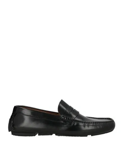 ROSSI SHOES ROSSI SHOES MAN LOAFERS BLACK SIZE 11 LEATHER