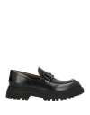 Rossi Shoes Man Loafers Black Size 7 Calfskin
