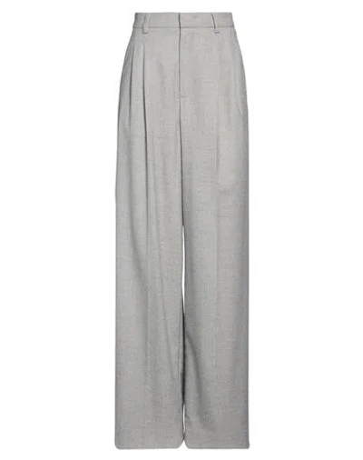 Rossi Woman Pants Light Grey Size Xs Wool, Polyester, Viscose, Elastane In Multi