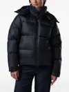 Rossignol 아벨 패딩 후드 재킷 In Black