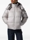 Rossignol 아벨 후드 패딩 재킷 In Gray