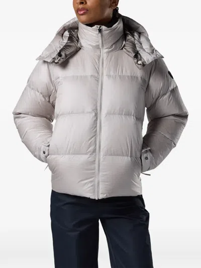 Rossignol 아벨 후드 패딩 재킷 In Gray
