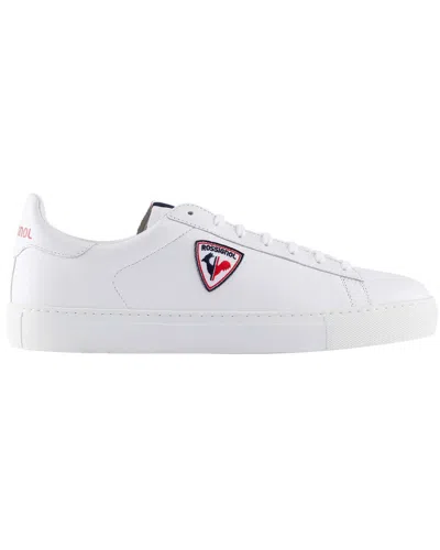 Rossignol Mens White Leather Sneakers