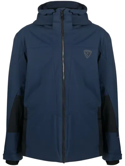 Rossignol All Speed Hooded Windbreaker In Blue