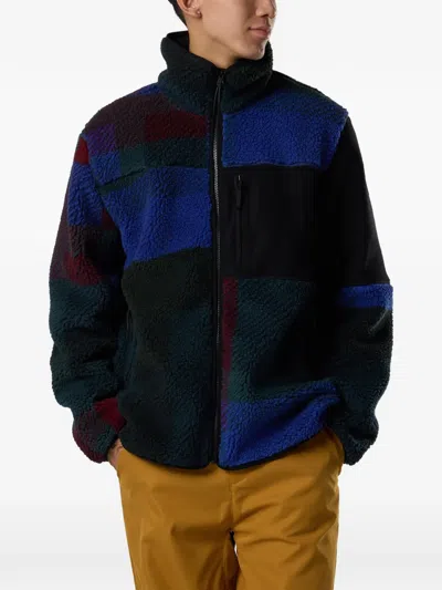 Rossignol All Track Fleece Sherpa Jacket In Blue