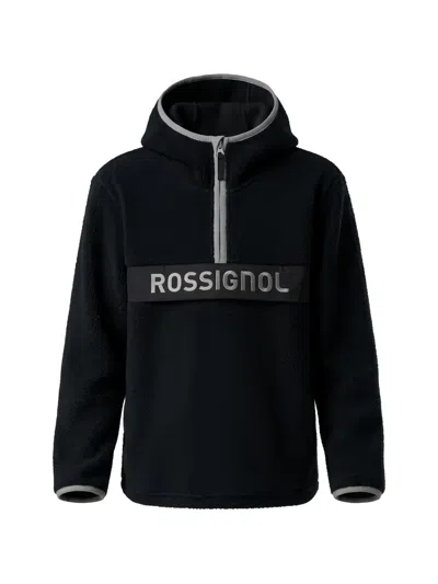 Rossignol Kids' Alltrack Fleece Cardigan In Black