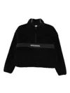 Rossignol Alltrack Half-zip Fleece Jacket In Black