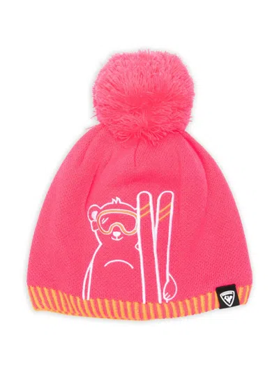 Rossignol Bear-ski Beanie In Pink
