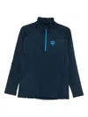 Rossignol Blackside Half-zip Fleece Jacket In Blue