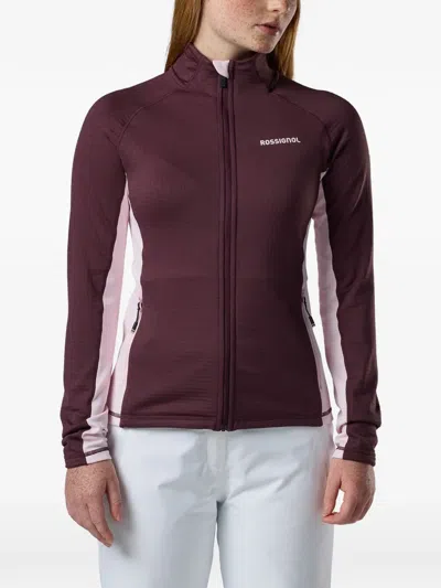 Rossignol Blackside Mix Full-zip Fleece Jacket In Animal Print
