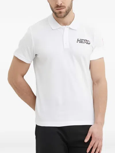 Rossignol Buttoned Polo Shirt In White