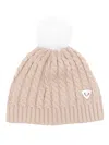 Rossignol Cable-knit Beanie In Neutrals