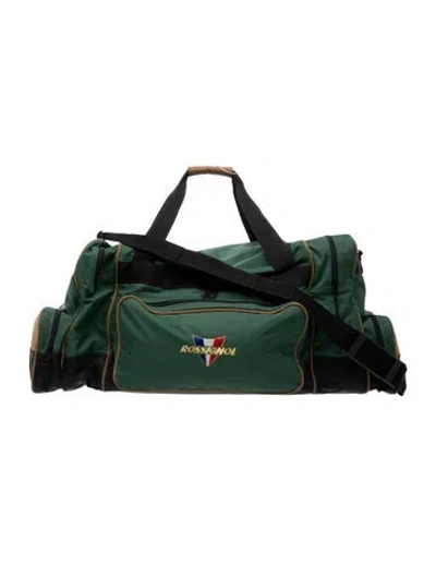 Pre-owned Rossignol Canvas Printed Carry On In Green