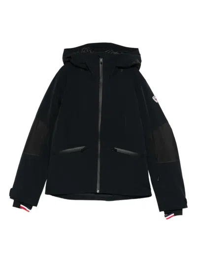 Rossignol Ciastel Hooded Panel Jacket In Black