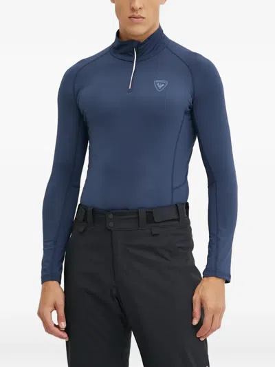 Rossignol Classique Half-zip Base Layer In Blue