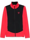 Rossignol Classique Hybrid Track Jacket In Red