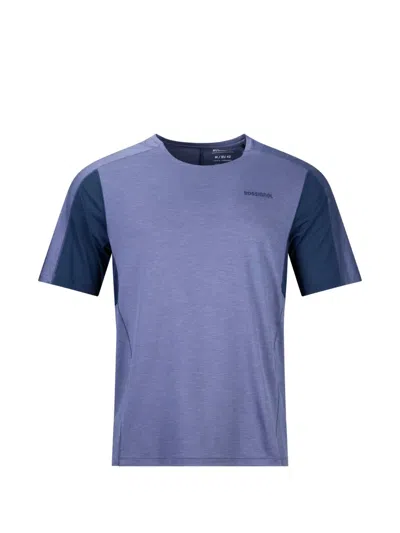Rossignol Colour Block Hiking T-shirt In Blue