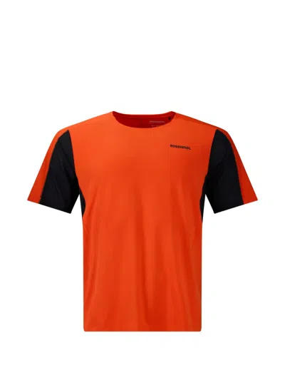 Rossignol Colourblock Hiking T-shirt In Orange
