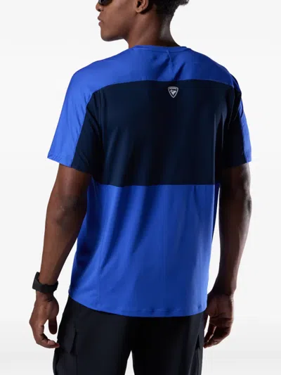 Rossignol Colourblock Tee In Blue