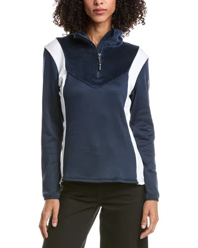 Rossignol Diretta Fleece 1/2-zip In Blue