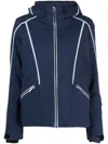 Rossignol Flat Hooded Ski Jacket In Blue