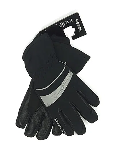Pre-owned Rossignol Kids' Gloves In Black