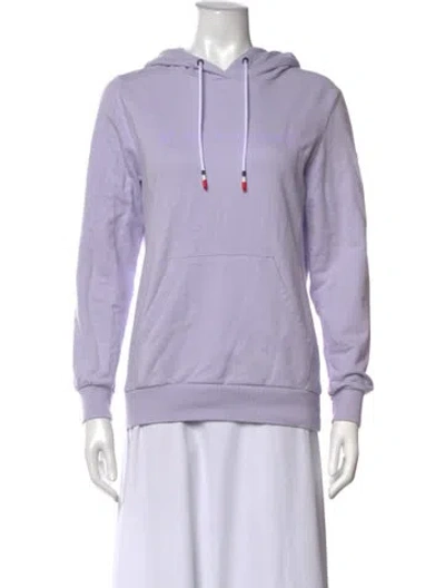 Pre-owned Rossignol Graphic Print Crew Neck Hoodie In Purple