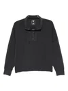 Rossignol Half-zip Scuba Fleece Sweatshirt In Gray